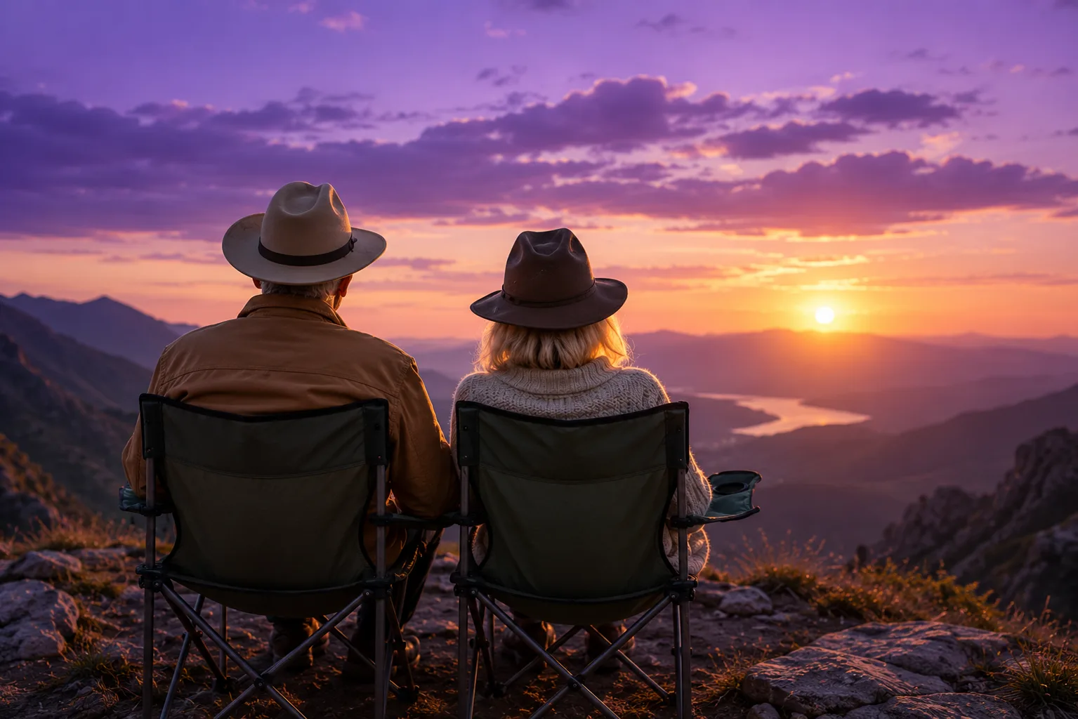 Retiree staying connected from overseas